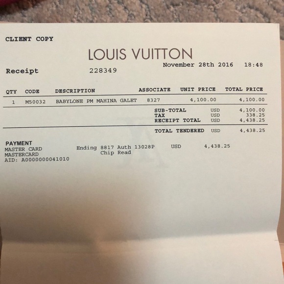 louis vuitton babylone pm mahina